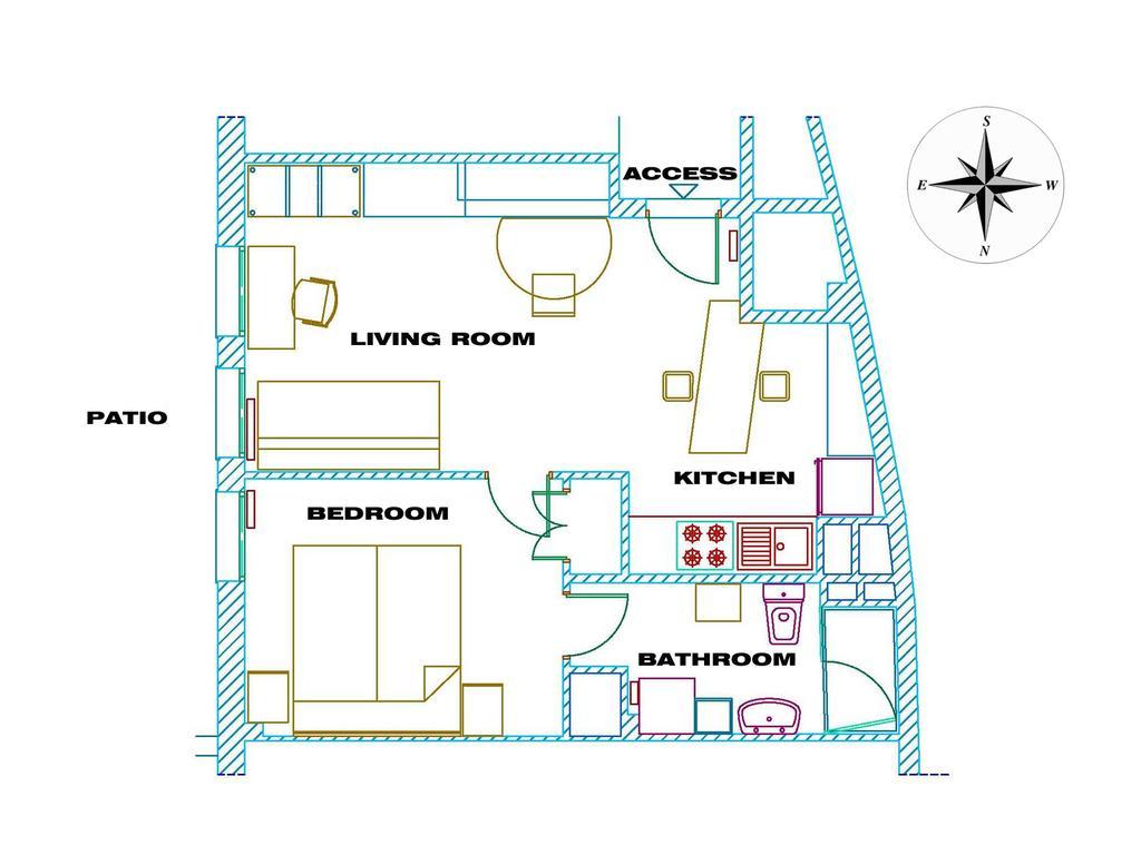 Apartment Olivar Madrid Phòng bức ảnh